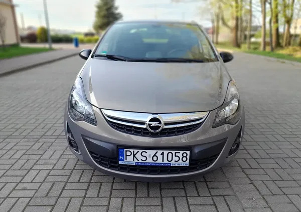 samochody osobowe Opel Corsa cena 24600 przebieg: 130571, rok produkcji 2014 z Śmigiel